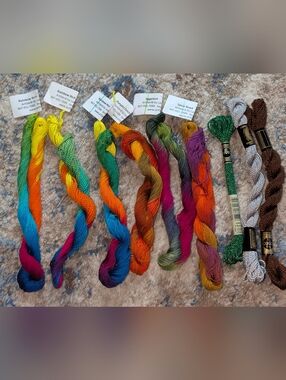Lot Of Embroidery Floss